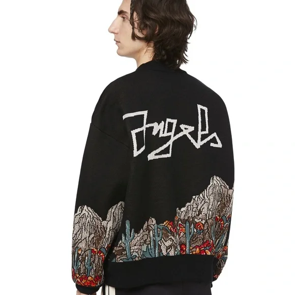 PALM ANGELS DESERT SKULL SWEATER